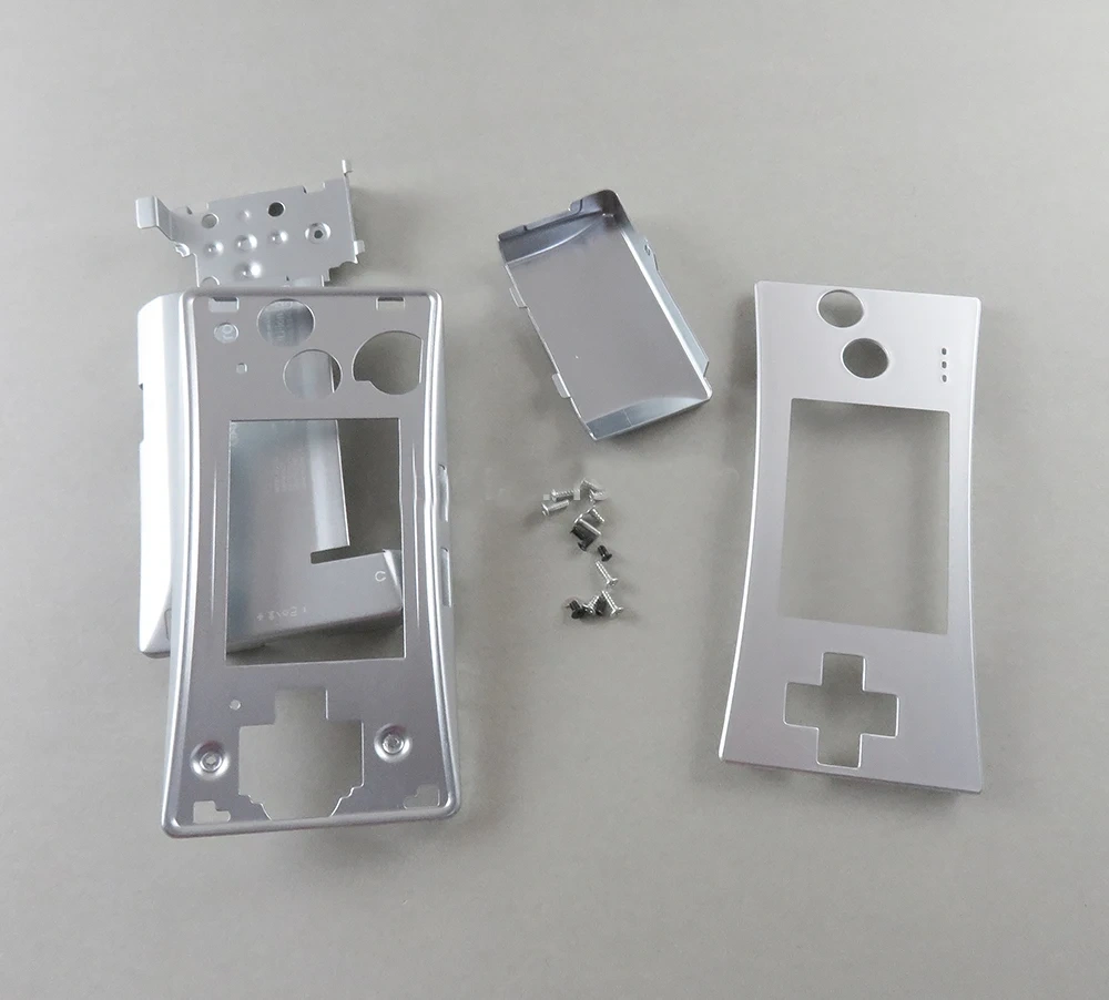 Aluminum Full Housing Case Shell Replacement for Gameboy Micro for GBM Game Console Shell Case