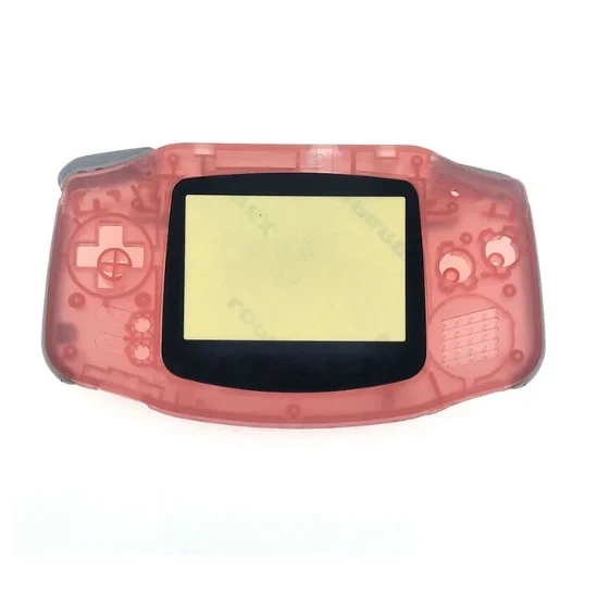 Clear Color Replacement Shell for GBA Game Console Full Games Housing Shell for Gameboy Advance Shell