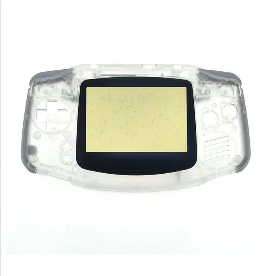 Clear Color Replacement Shell for GBA Game Console Full Games Housing Shell for Gameboy Advance Shell