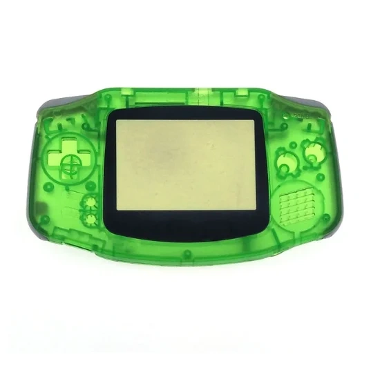 Clear Color Replacement Shell for GBA Game Console Full Games Housing Shell for Gameboy Advance Shell