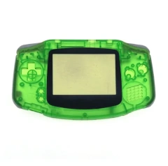 Clear Color Replacement Shell for GBA Game Console Full Games Housing Shell for Gameboy Advance Shell