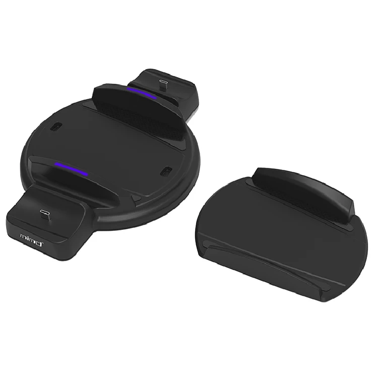 Vertical Stand Two Game Controller Charging Dock for Playstation 5 With LED Indicator for Ps5 Charger Station