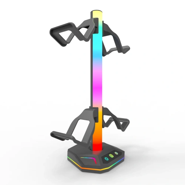 Customization RGB Light Voice Control Game Controller Storage Stand Ps5 Accessory Storage Game Controller