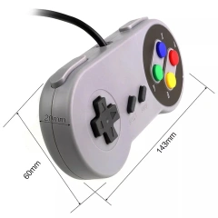 USB Video Game Joystick Accessories Wired Joy Pad Controller Gamepad Joypad for Nintendo SNES Console