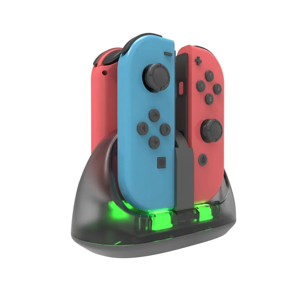 4in1 Charging Dock for Switch Joycon 300mA*4 Overcurrent protection All-in-one Switch Charging Station