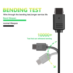 1.8m Controller Extension Cable Black Controller Extension Cord for Nintendo 64 N64 Gamepad