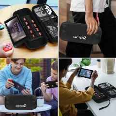 Switch2 Waterproof Portable Hard Protective Cover Case Sleeve Handbag Storage Bag for Nintendo Switch 2 Console Game Accessories