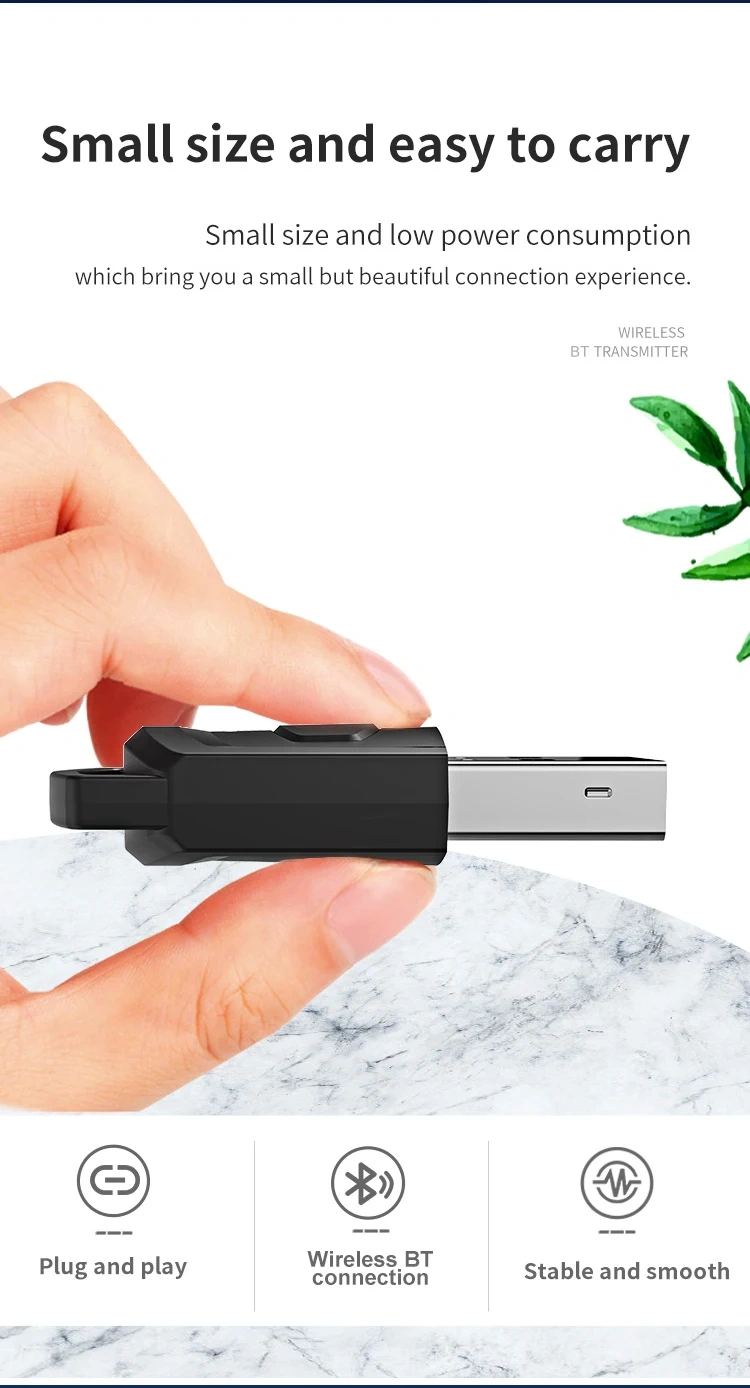 Customization USB Wireless BT Dongle Transmitter Adapter for PS5/PS4/PC Ps5 Accessory