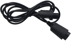 1.8m Controller Extension Cable Black Controller Extension Cord for Nintendo 64 N64 Gamepad