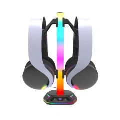 Customization RGB Light Voice Control Game Controller Storage Stand Ps5 Accessory Storage Game Controller