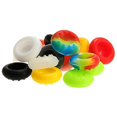 Colorful Silicon Thumb Grip Controller Accessory Analog Thumbstick Cap Protective Cover Skin Replacement Parts for PS5 Xbox One