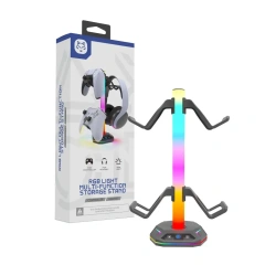 Customization RGB Light Voice Control Game Controller Storage Stand Ps5 Accessory Storage Game Controller