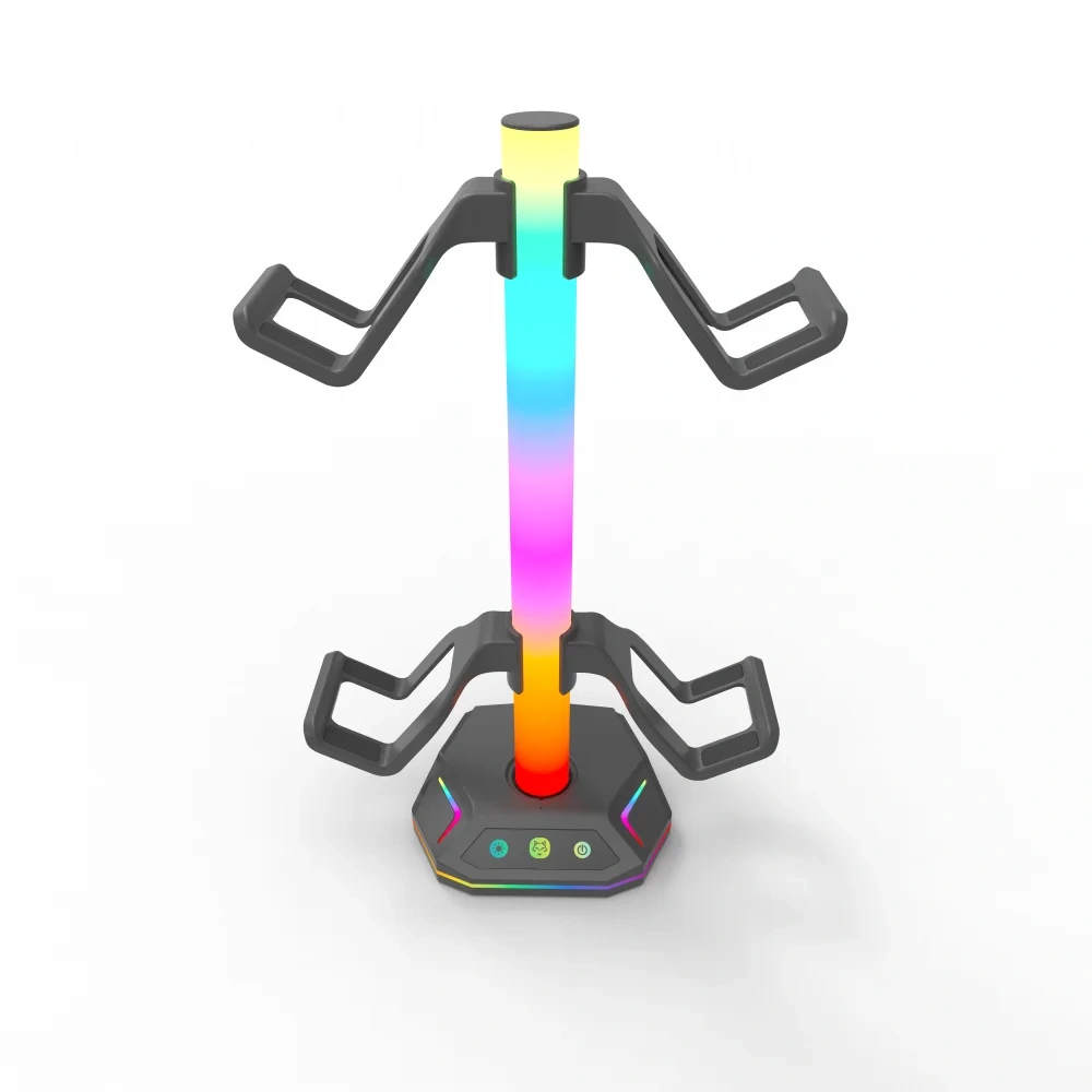 Customization RGB Light Voice Control Game Controller Storage Stand Ps5 Accessory Storage Game Controller