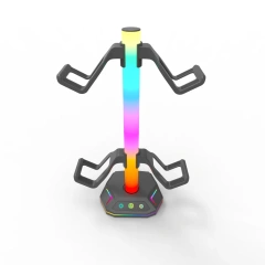 Customization RGB Light Voice Control Game Controller Storage Stand Ps5 Accessory Storage Game Controller