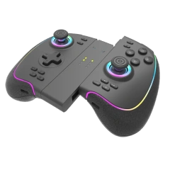Wireless for Joycon Controller with Soft Rubberized Material, Hall Rocker Non-slip for Switch Pro Controller Gamepad
