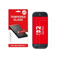 Nintendo Switch 2 Screen Protector HD Clear Tempered Glass Screen Protector Anti-Scratch High Transparency Protective Film