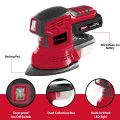 Cordless 2 in 1 Sander