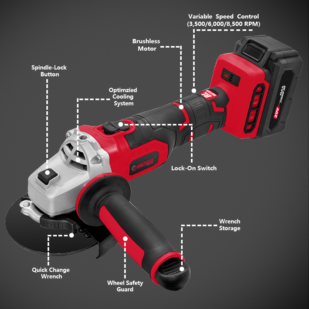 Brushless Angle Grinder