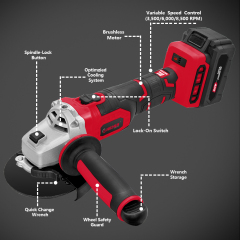 Brushless Angle Grinder