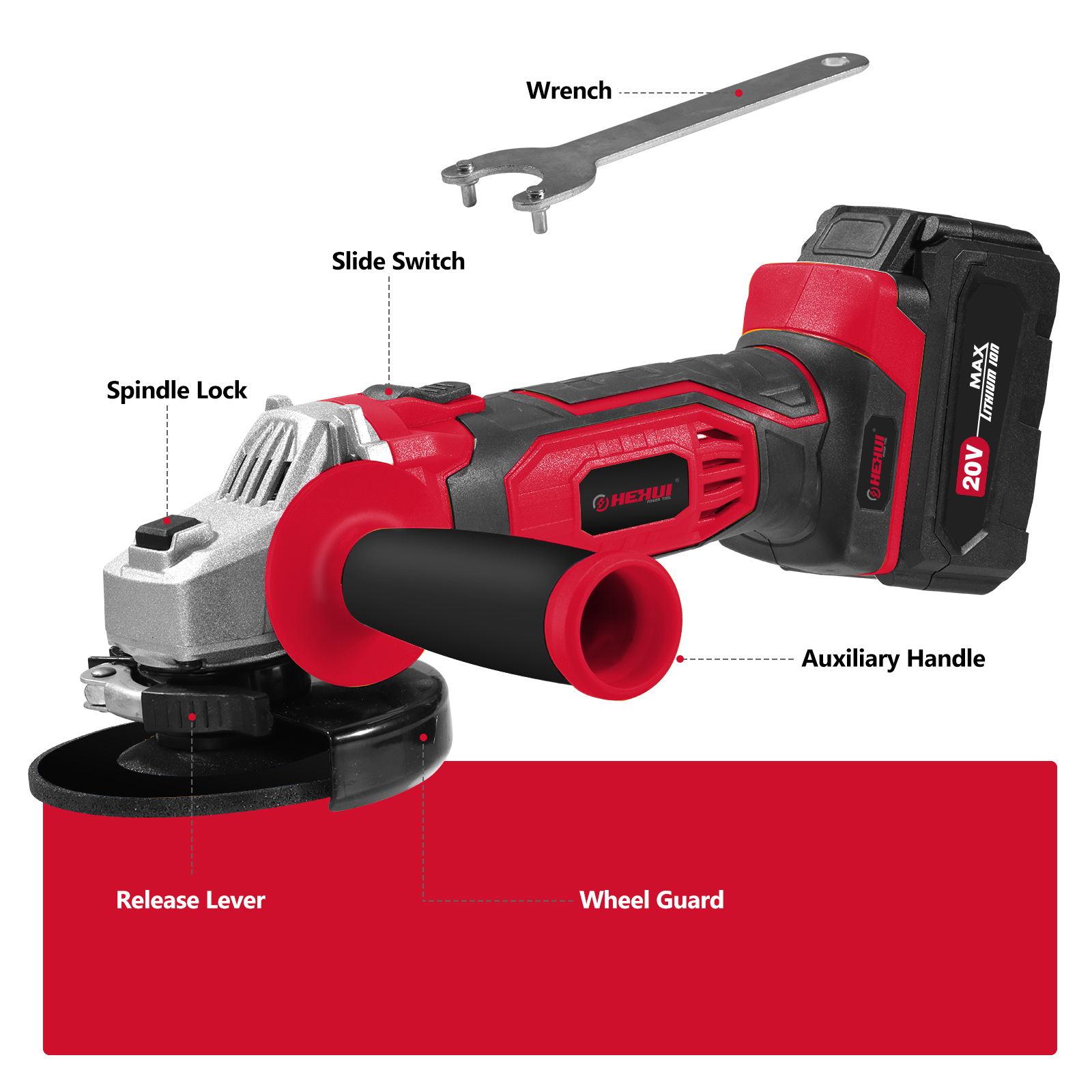 Cordless Angle Grinder