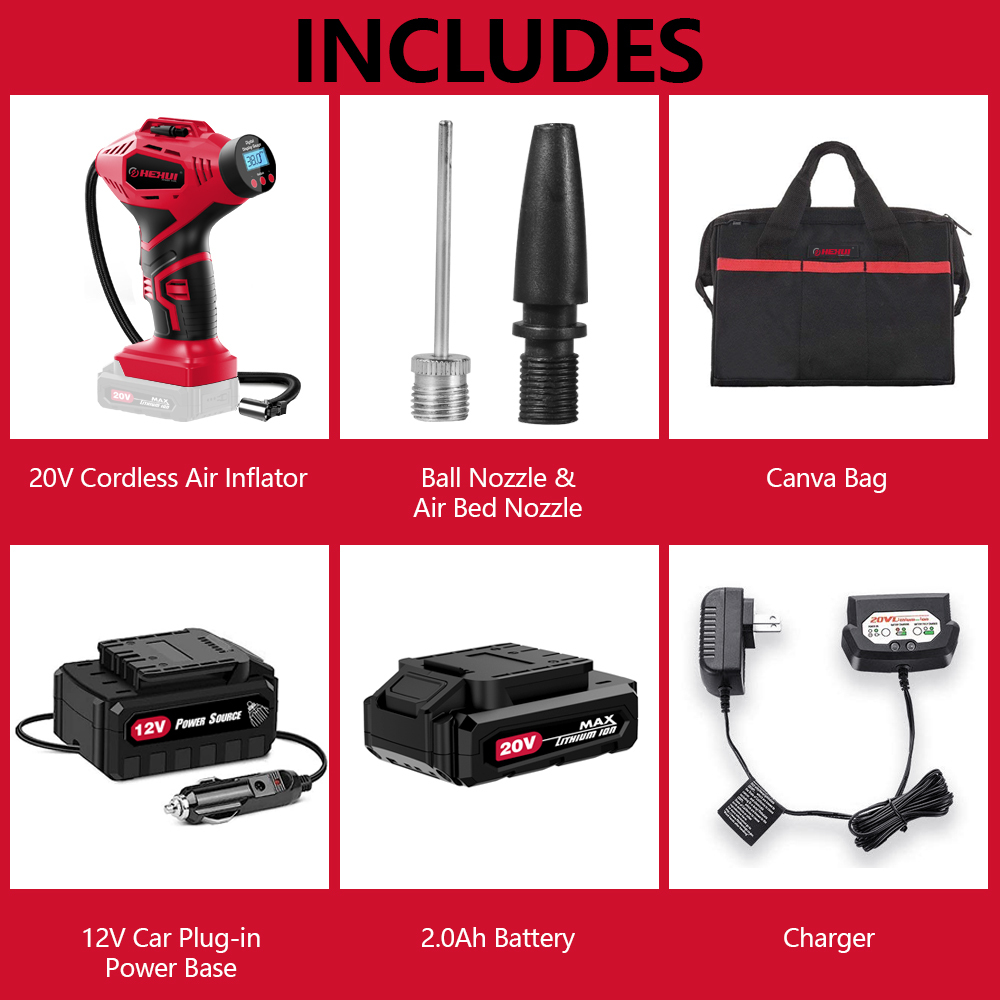 Cordless Tire Inflators