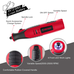 8V Cordless Rotary Tool