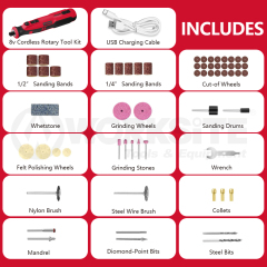 8V Cordless Rotary Tool