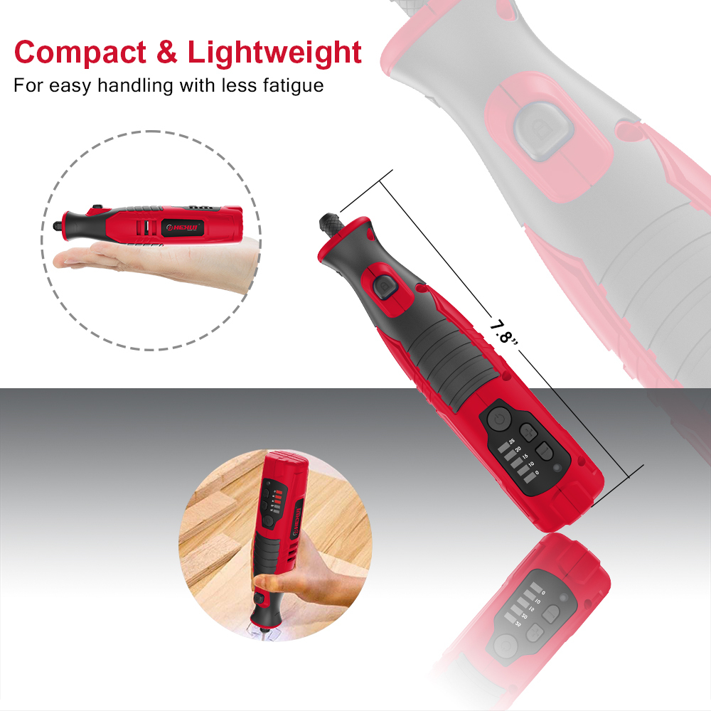 300 pc. 8V Rotary Tool Kit