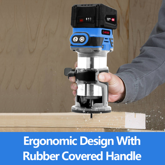 Brushless Cordless Router(Blue)