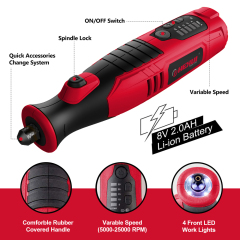 110 pc. 8V Rotary Tool Kit