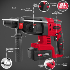 Brushless Rotary Hammer