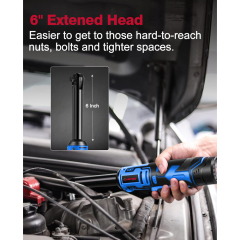 1/4" Extended Reach Ratchet Wrench