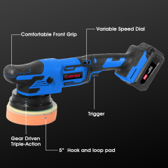 Gear Driven Dual-Action Polisher