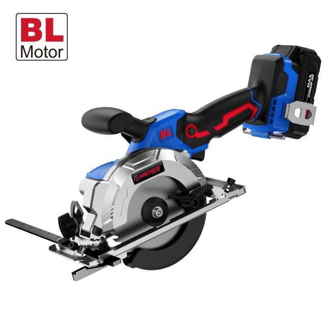 HEHUI Brushless Cordless Circular Saw 20V Max 4-1/2"  Mini Compact Portable Handheld Battery Power Saws