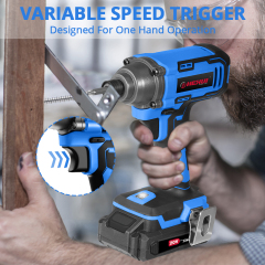 HEHUI Cordless Impact Driver 1/4 Inch Lightweight Handheld 2700 RPM Rechargable Battery Power Drivers