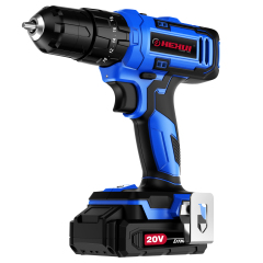HEHUI 20V Cordless Drill 3/8 inch Compact Lightweight Wireless Battery Powered Power Drills Tools