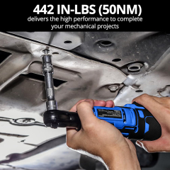 HEHUI 12V Cordless Ratchet Wrench 3/8" 50Nm Mini Battery Power Adjustable Electric Small Ratchet Wrenches Flex Head