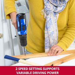 HEHUI 8V Cordless Drill 3/8" Compact Keyless Portable Lightweight Wireless Electric Battery Power Drills Driver