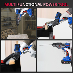 HEHUI 20V Brushless Interchangeable Power Tool Variable Speed up to 24000 RPM Battery Powered Angle grinder