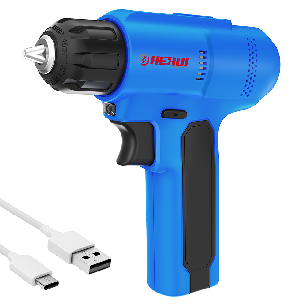 HEHUI 8V Cordless Drill 3/8