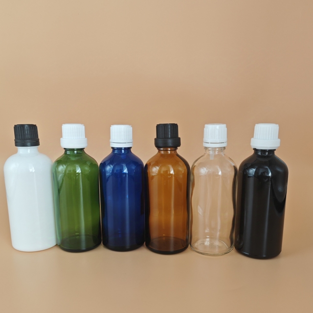 Glass bottle with dropper insert and tamper evident cap, European Dropper Bottles wholesale.5ml 10ml 15ml 20ml 30ml 50ml 100ml in stock.