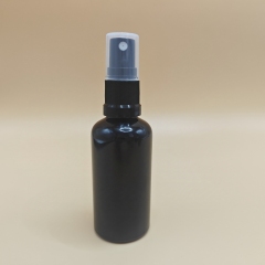 Glass bottle with plastic mist sprayer. 5ml 10ml 15ml 20ml 30ml 50ml 100ml in stock for wholesale.