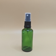 Glass bottle with plastic mist sprayer. 5ml 10ml 15ml 20ml 30ml 50ml 100ml in stock for wholesale.