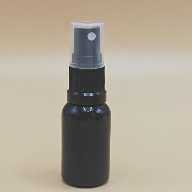 Glass bottle with plastic mist sprayer. 5ml 10ml 15ml 20ml 30ml 50ml 100ml in stock for wholesale.