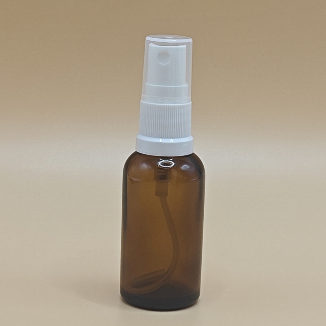 Glass bottle with plastic mist sprayer. 5ml 10ml 15ml 20ml 30ml 50ml 100ml in stock for wholesale.