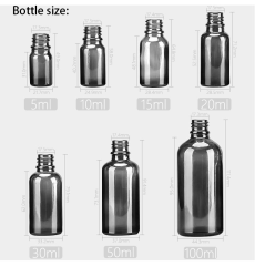 Glass bottle with Alumina mist sprayer,10ml 15ml 20ml 30ml 50ml 100ml in stock for wholesale.