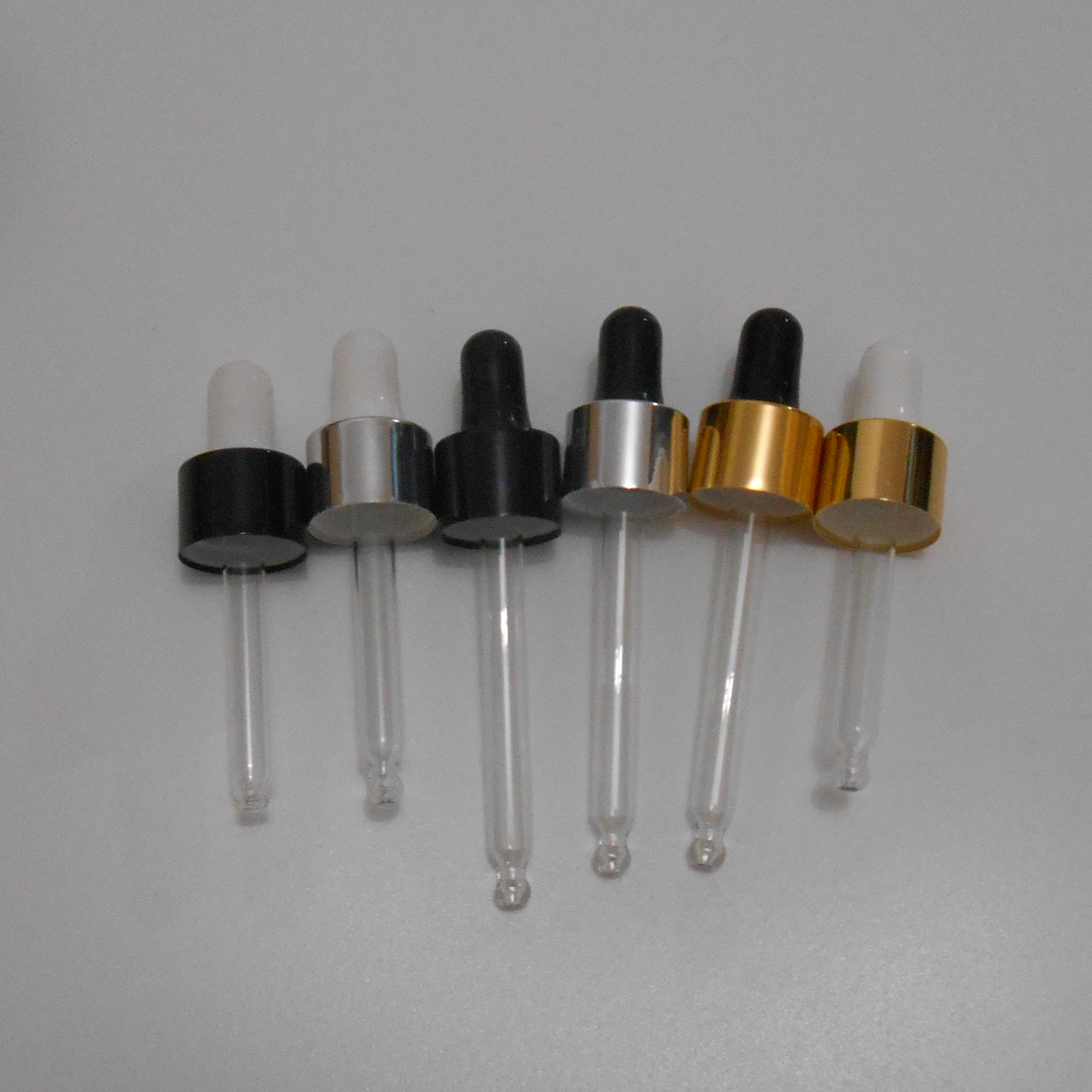Glass dropper bottle, glass bottle with Alumina dropper cap,5ml 10ml 15ml 20ml 30ml 50ml 100ml