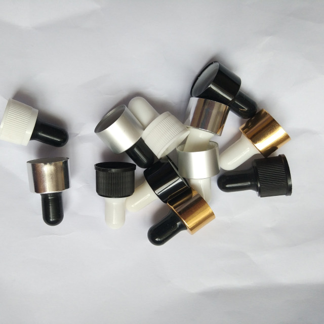 Glass dropper bottle, glass bottle with Alumina dropper cap,5ml 10ml 15ml 20ml 30ml 50ml 100ml