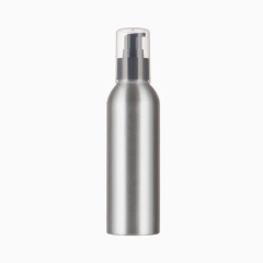 Aluminum bottle with short lotion pump,30ml 50ml 100ml 120ml 150ml 200ml 250ml 300ml in stock.