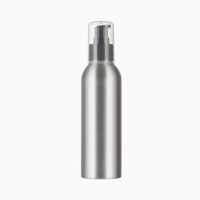 Aluminum bottle with short lotion pump,30ml 50ml 100ml 120ml 150ml 200ml 250ml 300ml in stock.
